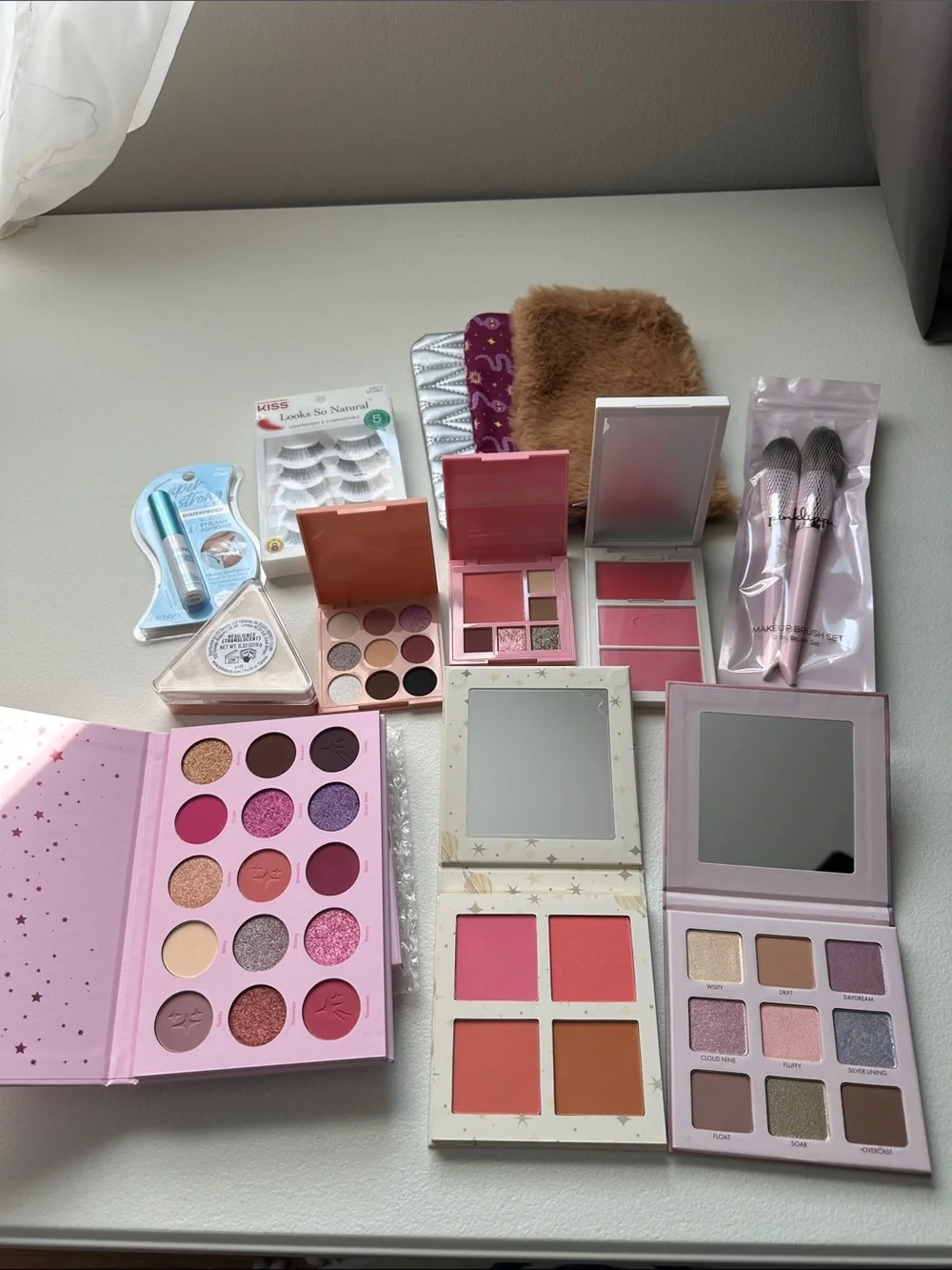 Ipsy and others Makeup Brush Set with MoonSlice & Assorted Beauty products